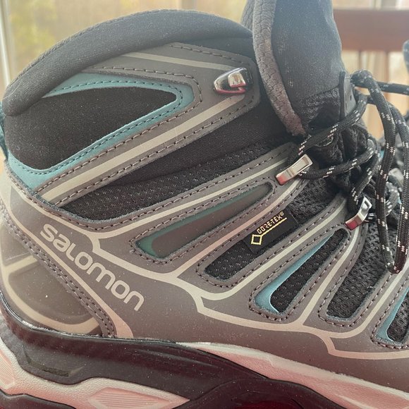 Salomon Women's X Ultra MID 2 W Spikes GTX Snow Boot - Picture 11 of 13